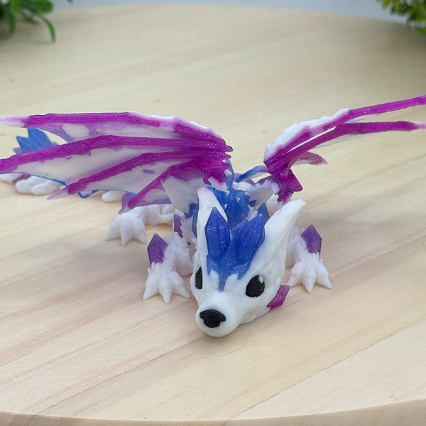 Wolfskristalldrache – Eiswind Mini